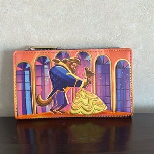 NWT Loungefly Beauty and Beast Wallet